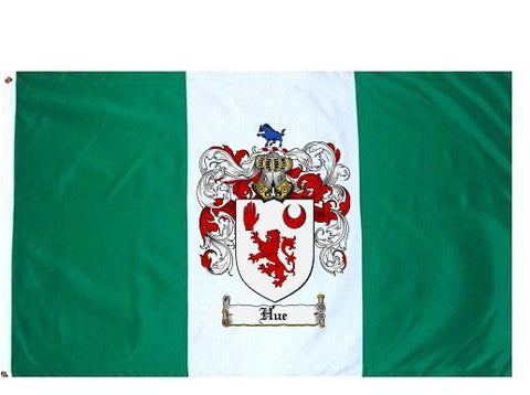 Hue family crest coat of arms flag