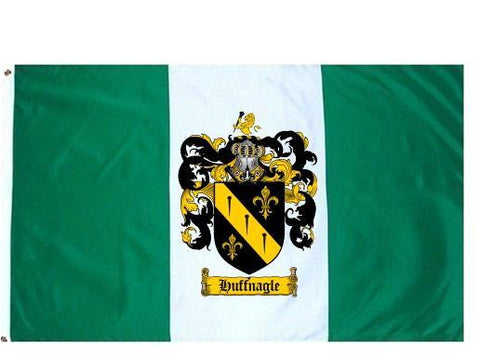Huffnagle family crest coat of arms flag