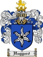 Huggard coat of arms family crest download