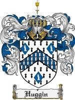 Huggin coat of arms family crest download