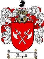 Hugill coat of arms family crest download