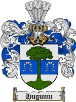 Hugunin coat of arms family crest download