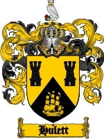 Hulett coat of arms family crest download