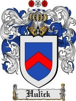 Hulick coat of arms family crest download