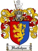 Hultahan coat of arms family crest download