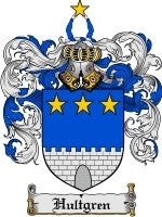 Hultgren coat of arms family crest download