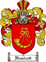 Humicott coat of arms family crest download