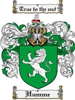 Humme coat of arms family crest download