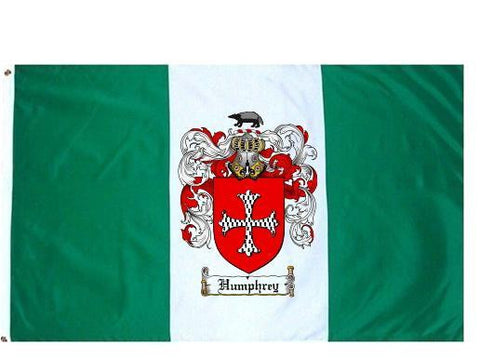 Humphrey family crest coat of arms flag