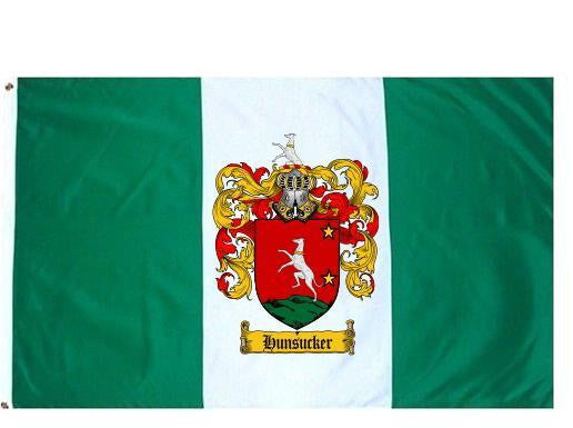 Hunsucker Coat of Arms Flag / Family Crest Flag – Family Crests / Coat ...