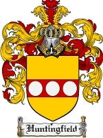 Huntingfield coat of arms family crest download