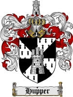 Hupper coat of arms family crest download