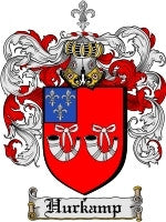 Hurkamp coat of arms family crest download