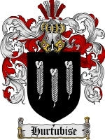 Hurtubise coat of arms family crest download