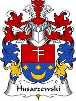 Husarzewski coat of arms family crest download