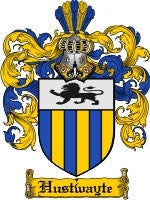 Hustwayte coat of arms family crest download