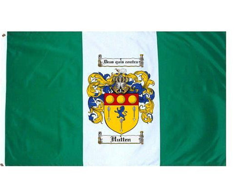 Hutten family crest coat of arms flag