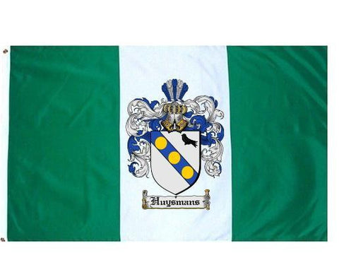 Huysmans family crest coat of arms flag