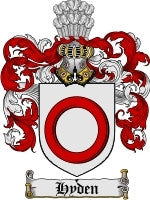 Hyden coat of arms family crest download