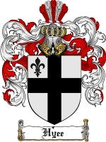 Hyee coat of arms family crest download
