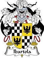 Ibartola coat of arms family crest download