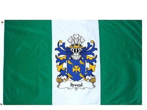 Idwal family crest coat of arms flag