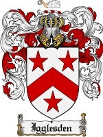 Igglesden coat of arms family crest download