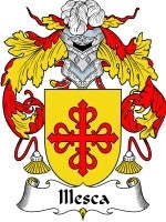 Illesca coat of arms family crest download