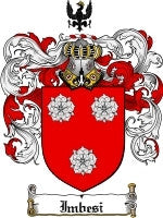 Imbesi coat of arms family crest download