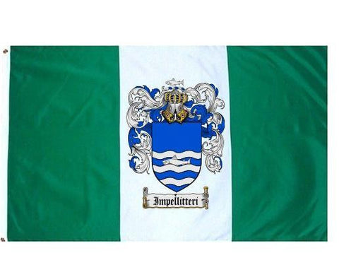 Impellitteri family crest coat of arms flag