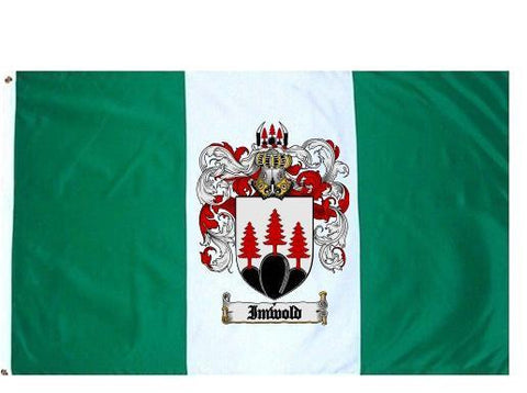 Imwold family crest coat of arms flag