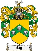 Ing coat of arms family crest download