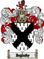 Inglesby coat of arms family crest download