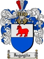 Ingoglia coat of arms family crest download