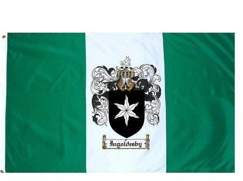 Ingoldesby family crest coat of arms flag