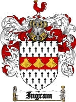 Ingram coat of arms family crest download