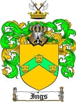 Ings coat of arms family crest download