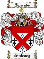 Innieney coat of arms family crest download