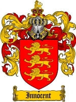 Innocent coat of arms family crest download