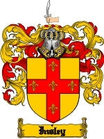 Insley coat of arms family crest download