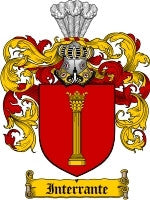 Interrante coat of arms family crest download