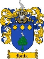 Ionta coat of arms family crest download