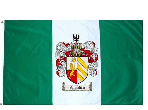 Ippolito family crest coat of arms flag
