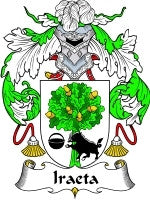 Iraeta coat of arms family crest download