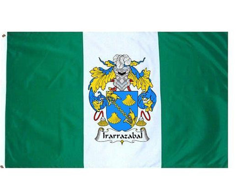 Irarrazabal family crest coat of arms flag