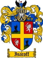 Isacoff coat of arms family crest download