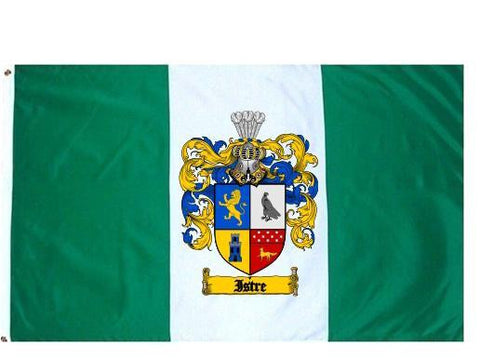 Istre family crest coat of arms flag