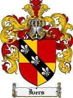 Ivers coat of arms family crest download