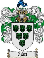 Izatt coat of arms family crest download