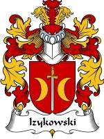 Izykowski coat of arms family crest download